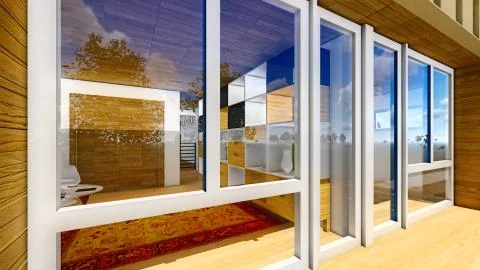 Modern office interior Stock Illustration