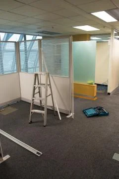 Modern office interior Stock Photos