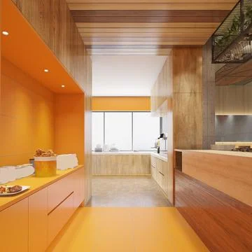 Modern Office Kitchen Creating a Stylish and Functional Workspace Stock-Illustration