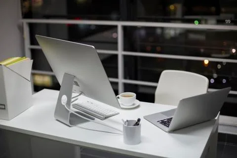 Modern office Stock Photos