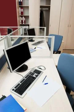 Modern office Stock Photos