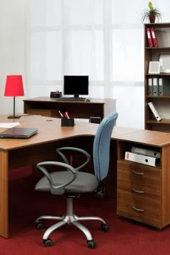 Modern office Foto stock