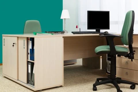 Modern office Foto stock