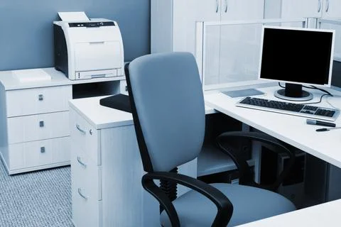 Modern office Foto stock