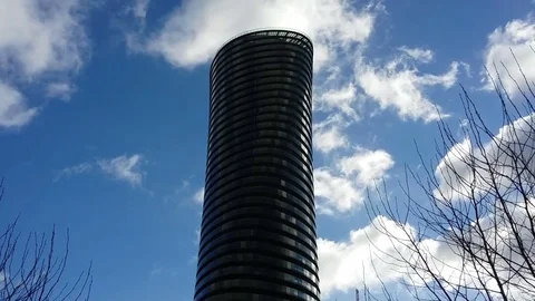 Modern office Skyscraper. Stock Footage 73007990