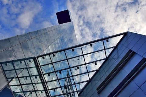 Modern office skyscraper Stock Photos
