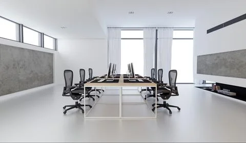 Modern office space Stock Illustration
