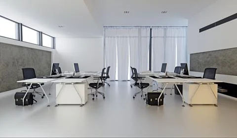 Modern office space Stock Illustration