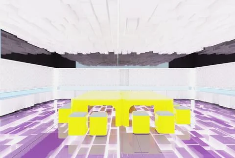 Modern office space Illustrazione stock