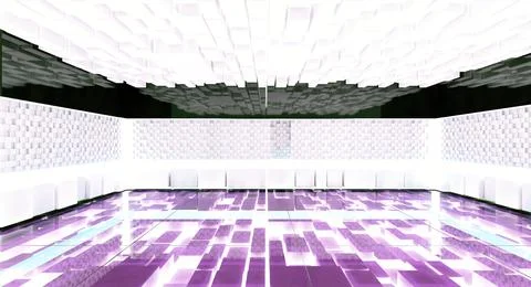 Modern office space Stock Illustration