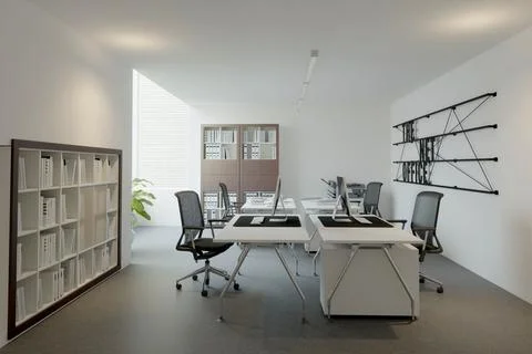 Modern office space Stock Illustration