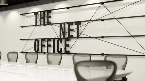 Modern Office Space video Stock Footage 258468392