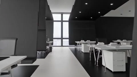 Modern Office Space video Stock Footage 259045517