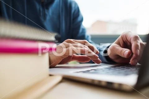 Modern online education profession degree internet Stock Photos