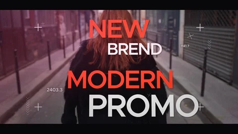Modern Opener 스톡 After Effects