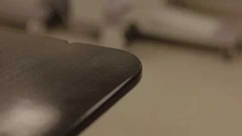Modern operating table at hospital Stock Footage 81831095