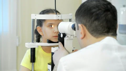 Modern ophthalmology clinic Video stock 109264352