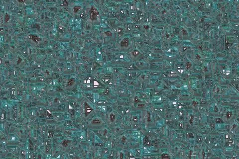 Modern optic crystal pattern digital graphic backdrop illustration Illustrazione stock