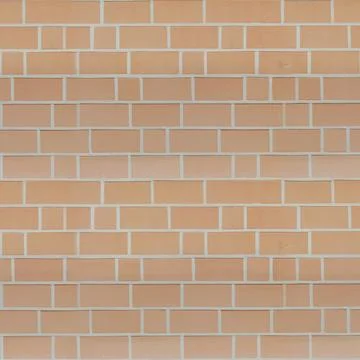 Modern Orange Brick Wall Pattern Seamless Texture Stock Photos