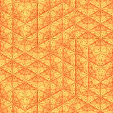 Modern orange colored template for architectural design. 3d rendering Illustrazione stock