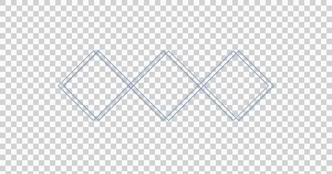 Modern orange logo design with intersecting lines on black Stock Illustration