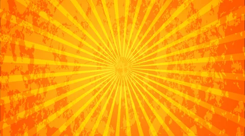 Modern orange ray abstract animation Stock Footage 60745688