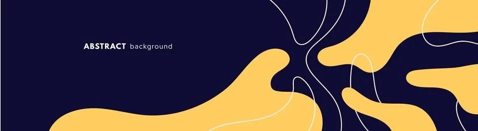 Modern organic background. Abstract elements, wave and dynamic line. Compos.. 스톡 일러스트