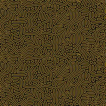 Modern organic background with rounded lines. Structure of natural cells, maze 스톡 일러스트