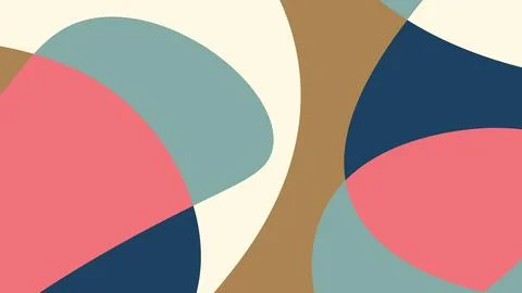 Modern organic flow background Stock Illustration