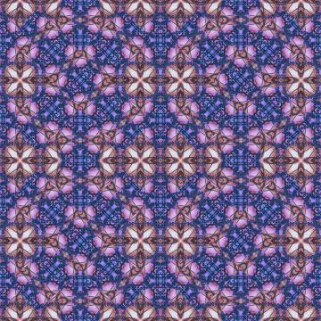 Modern Ornate Mosaic Seamless Pattern Stockillustratie