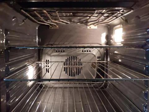 Modern oven inside Stock Photos