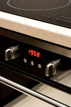 Modern oven Fotos Stock