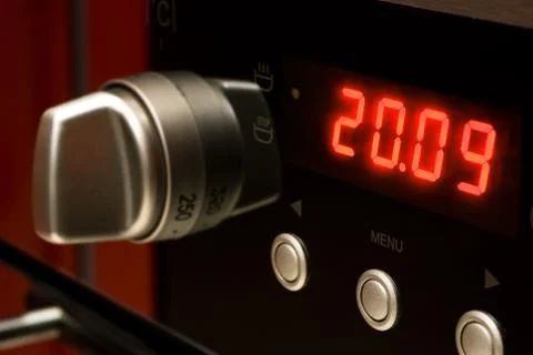 Modern oven 스톡 사진