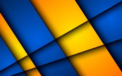 Modern overlapping futuristic background design Stock Illustration