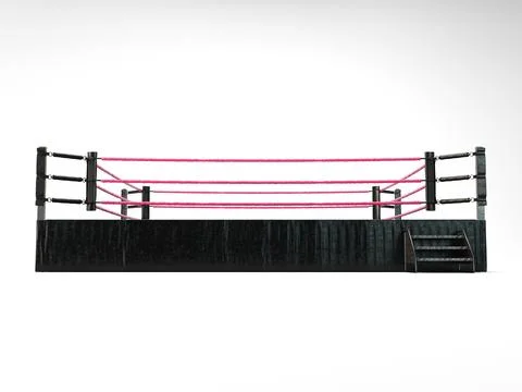 Modern Oversized Wrestling Ring Stock Photos