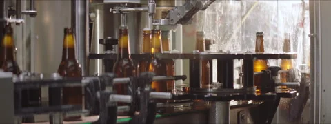 Modern packaging machine Stock Footage 147372358