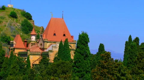 Modern palace Video stock 761937