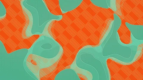 Modern paper cut loop animation. Design flat element. 3d rendering. 4K, UHD Video stock 116773662