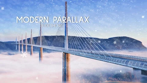 Modern Parallax Slideshow Stock After Effects