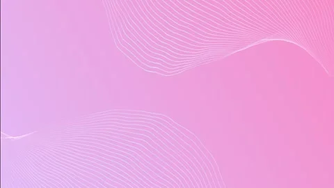 Modern parallel lines abstract shape with wavy pattern minimal background Stock Footage 295942309