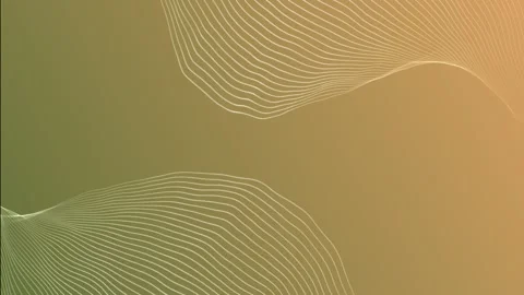 Modern parallel lines abstract shape with wavy pattern minimal background Stock Footage 295942558