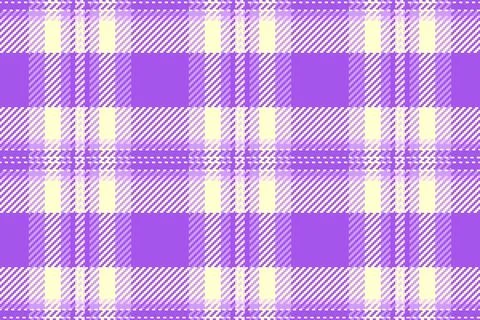 Modern pastel check pattern in purple and beige tones. Ideal for textile desi Stock Illustration