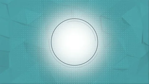 Modern pattern with black circles and dots elements Stock Footage 196849126