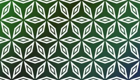 Modern Pattern With Curved Line. Geometric Elements. Blurred Gradient Backgro Stockillustratie