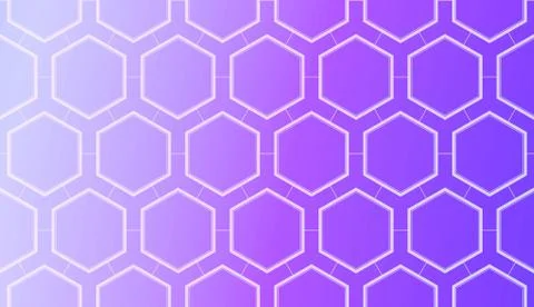 Modern Pattern With Curved Line. Geometric Elements. Blurred Gradient Backgro Stockillustratie