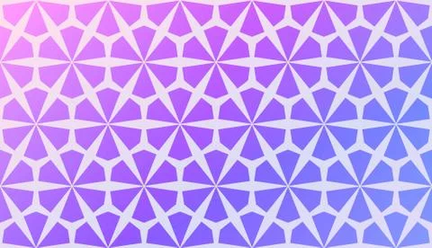 Modern Pattern With Curved Line. Geometric Elements. Blurred Gradient Backgro Stockillustratie