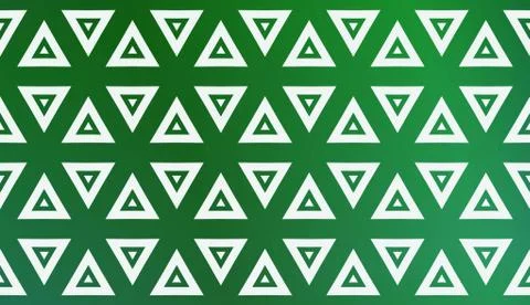 Modern Pattern With Curved Line. Geometric Elements. Blurred Gradient Backgro Stock Illustration