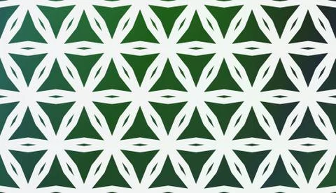 Modern Pattern With Curved Line. Geometric Elements. Blurred Gradient Backgro Stockillustratie