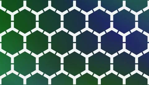 Modern Pattern With Curved Line. Geometric Elements. Blurred Gradient Backgro Stockillustratie