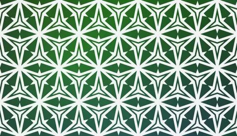 Modern Pattern With Curved Line. Geometric Elements. Blurred Gradient Backgro Stockillustratie